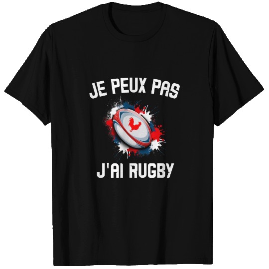 Sport Rugby Je Peux Pas Jai Rugby France Rugby XV de France T-Shirts