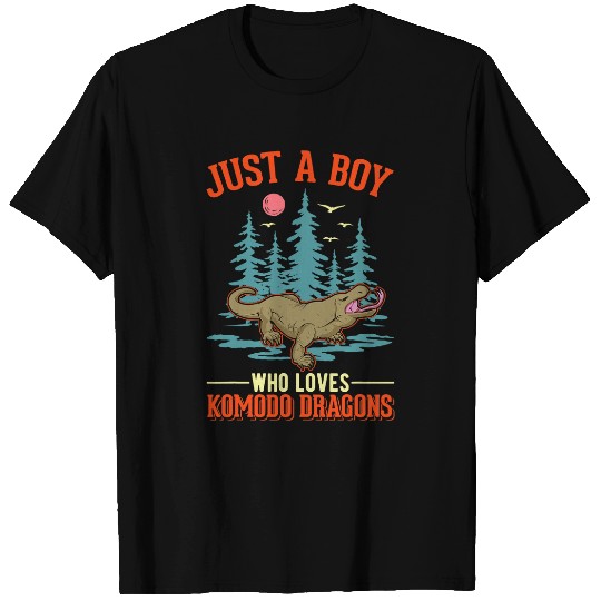 Komodo Pet Dragon Boy Komodo Dragon Monitor Lizard 2 T-Shirts