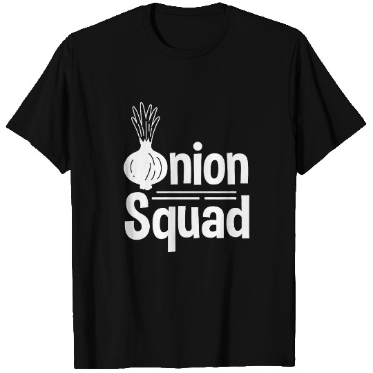 Onion Squad Vegetables Hobby Chef T-Shirts