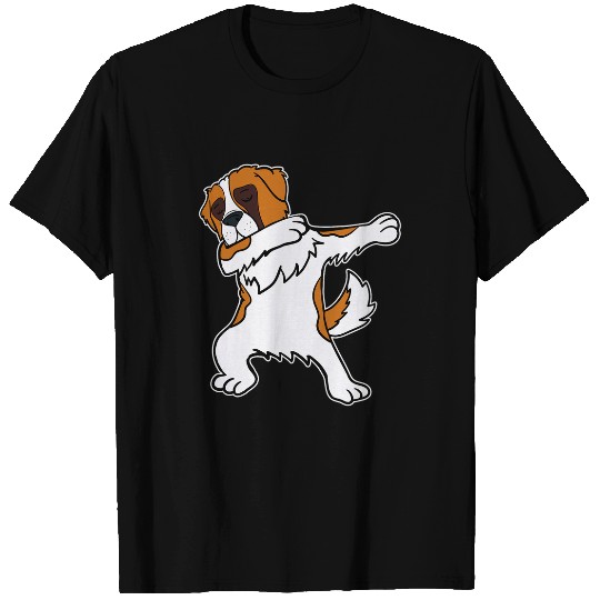 Saint Bernard Pet St Bernard Dog Puppy  Dance Move Funny T-Shirts