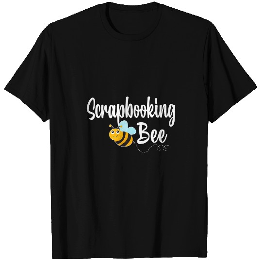 Book Fun Scrapbooking Bee Bumblebee Funny T-Shirts