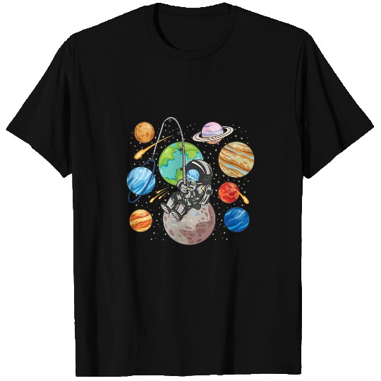 Astronaut Job Space Planet Moon Science Solar System T-Shirts