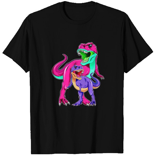 Dinosaur Pet Mother and Son Dino Mothers Day T-Shirts
