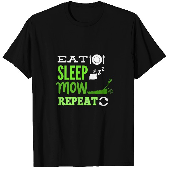 Lawn Mower Fun Gardener Gardening Lawn Mowing 7 T-Shirts