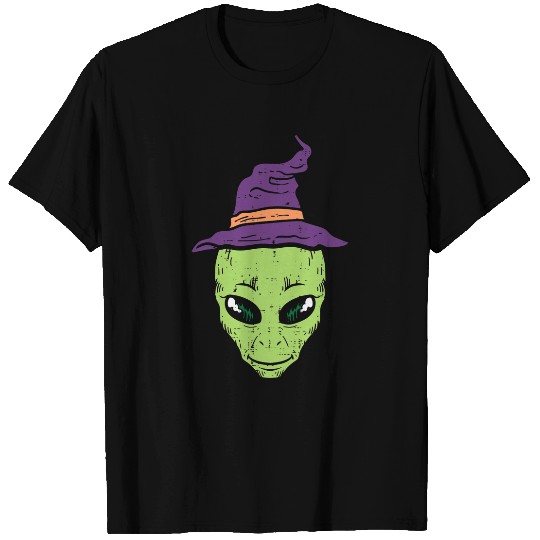 Aliens UFO Halloween Alien Funny ET UFO Space Costume Men Women Kids T-Shirts