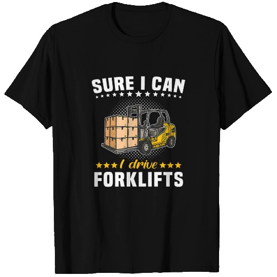 Forklift Fun Driver Forklift Operator 02 T-Shirts