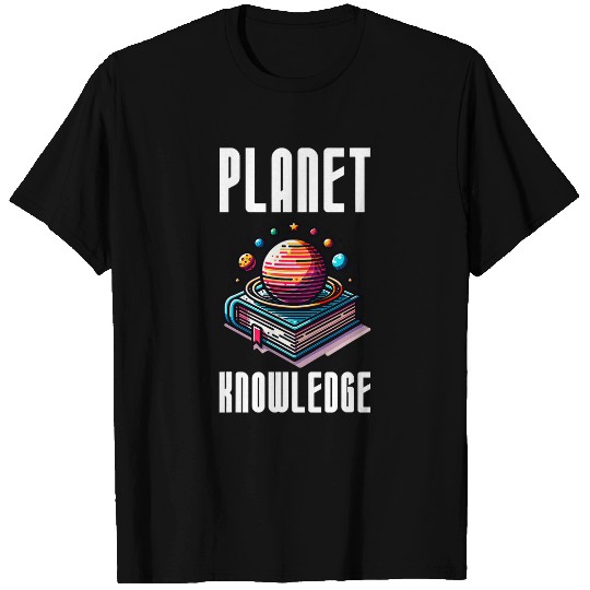Book Fun Planet Knowledge Science Teacher And Physicist Book T-Shirts
