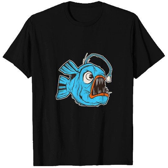 Fishing Fun Deep Sea Fishing Lantern Fishing T-Shirts