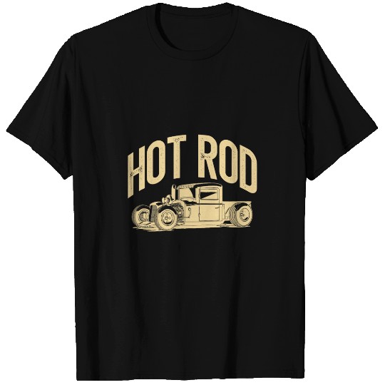 Hot Rod Car Collector Auto Mechanic Street Drag Racer T-Shirts