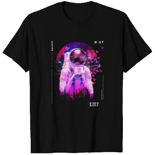 Astronaut Job Space Vaporwave Retrowave Synthwave Outrun T-Shirts