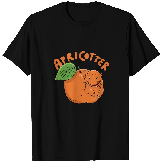 Otter Pet Otters Animal Food Apricot Fruit Apricotter T-Shirts
