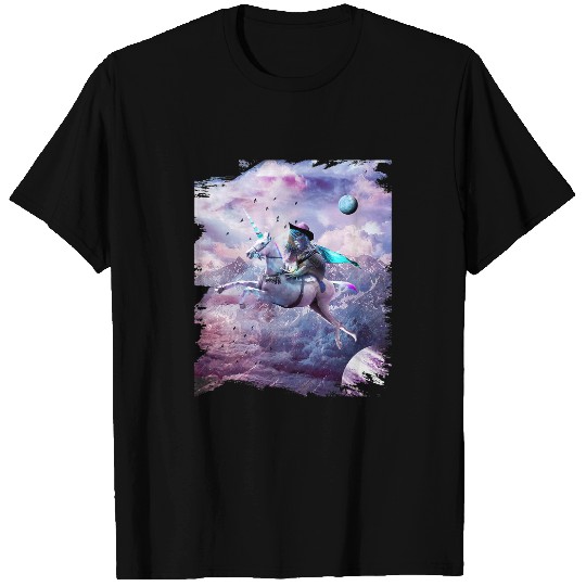 Unicorn Pet Bearded Dragon Epic Bearded Dragon Lizard Riding T-Shirts