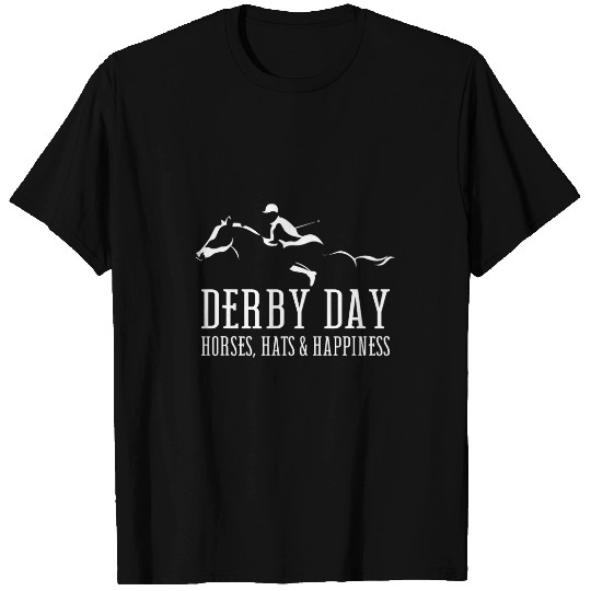 Horse Pet Derby Day Horse Silks and Hats Jockey Kentucky Horse Racing T-Shirts