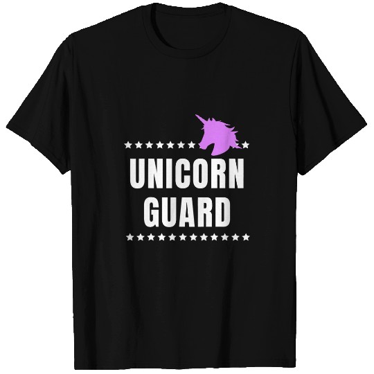 Unicorn Pet Parental Guidance Unicorn Security Halloween Safety Guard T-Shirts
