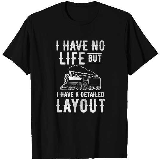 Miniature ModelTrain Collector Railway Railroad Lover T-Shirts