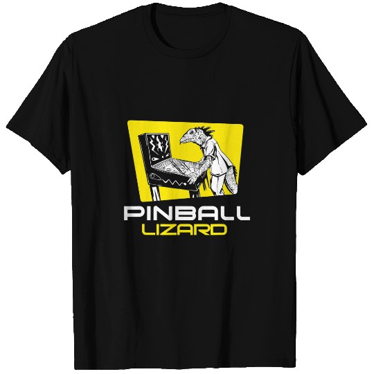 Komodo Pet Pinball Lizard Retro vintages Multiball Pinball Arcade Game T-Shirts