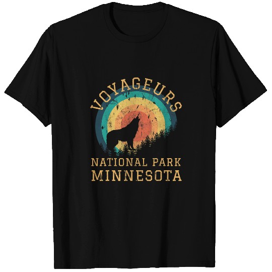 Coyote Mammal Voyageurs Minnesota Nature Hike wolfs Outdoors T-Shirts