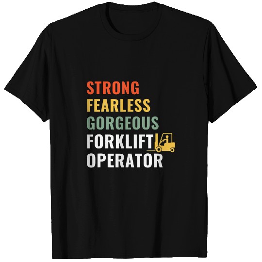 Forklift Fun Driver Warehouse Worker Funny Forklift Operator 6 T-Shirts