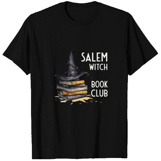 Book Fun Salem Witch Book Club Halloween for Bookworms Feminist T-Shirts