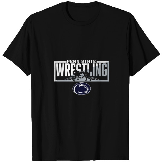 Sport Wrestling Penn State Nittany Lions Wrestling Match Dark Heather T-Shirts