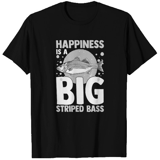 Fishing Fun Striped Bass Fishing Funny Fish Atlantisc Rockfish 8 T-Shirts