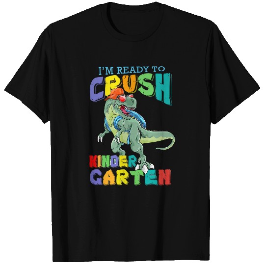 Dinosaur Pet Im Ready to Crush Kindergarten Dinosaur Back to School 6 T-Shirts