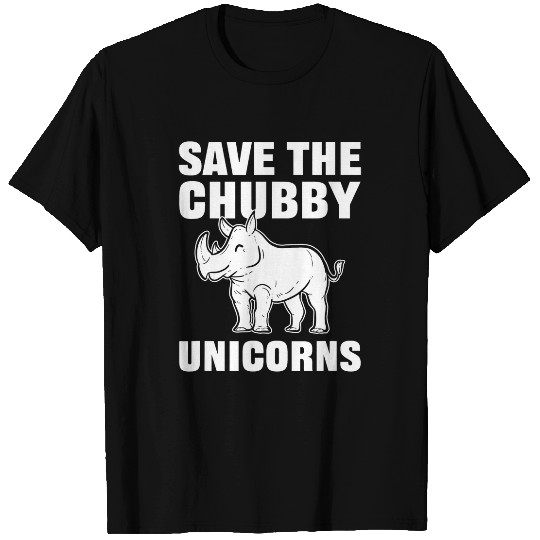 Rhino Pet Save The Chubby Unicornss Rhinoceros Rhino T-Shirts