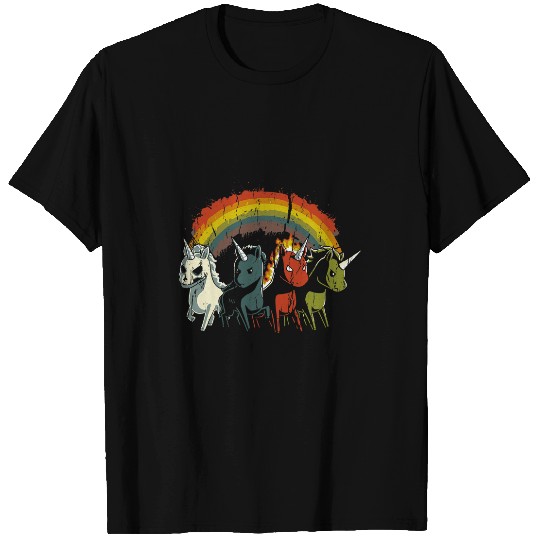Unicorn Pet Zombie Unicorn Apocalypse Rainbow Squad Boy Girls T-Shirts