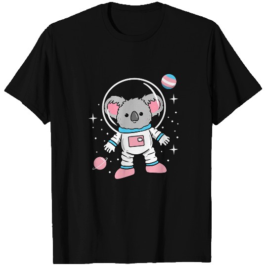 Koala Pet Transgender Koala In Space Trans Pride T-Shirts