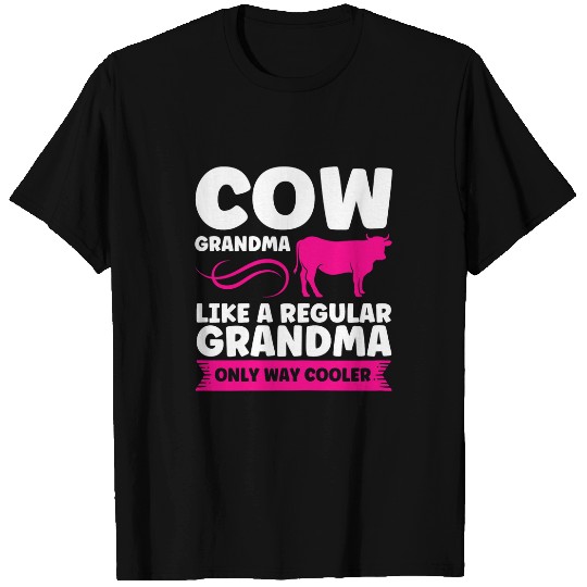 Cow Pet grandma like a regular grandma grandmother T-Shirts
