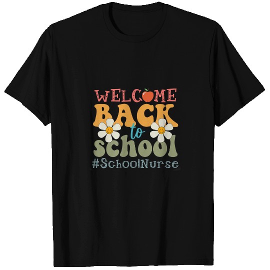 nurses Job Women Retro Welcome Back To School nurses Week 2024 Students T-Shirts