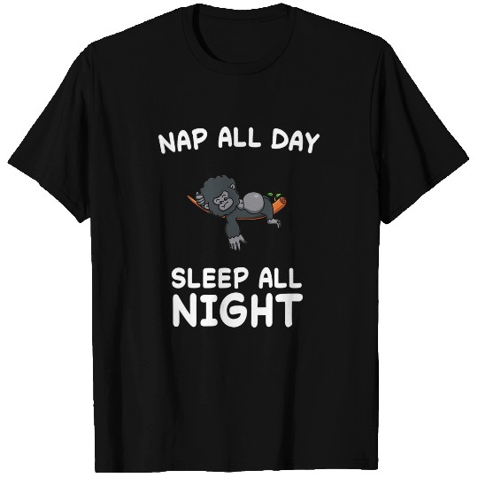 Gorilla Pet Nap Sleeping Sleep Pajamas Pajama 30 T-Shirts