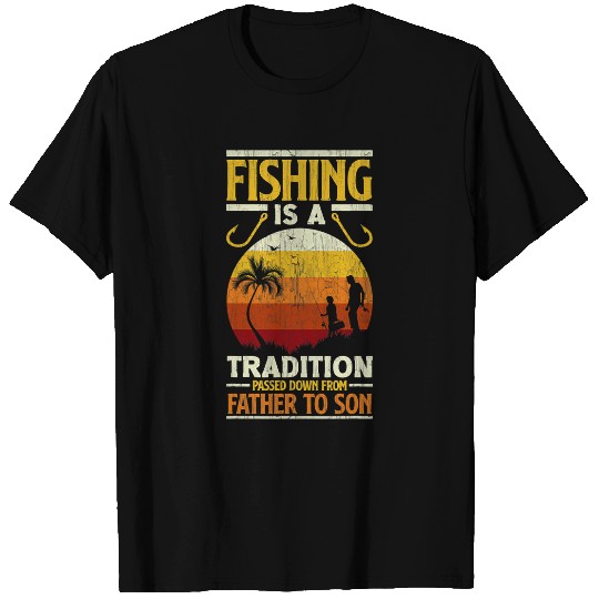 Fishing Fun Dad Father and Son Ocean Fathers Day 10 T-Shirts