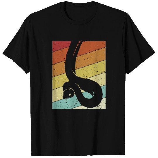 Python Pet Retro Snake Lover Pythonidae Snake Owner Banana Ball Python 1 T-Shirts