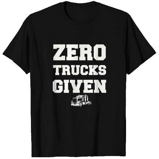 Trucker Lorry 18 Wheeler CDL Trailer Highway Truck Driver 24 T-Shirts