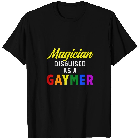 Gaymer LGBT Pride Month Magician LGBTQIA LGBTQ T-Shirts