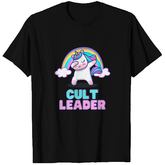 Unicorn Pet Cult Leader Cute Unicorn Dab Festival Club T-Shirts