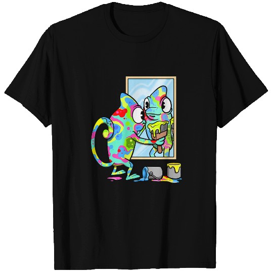 Chameleon Pet Reptiles panthers Chameleon Color Changing Animal Chameleon 1 T-Shirts