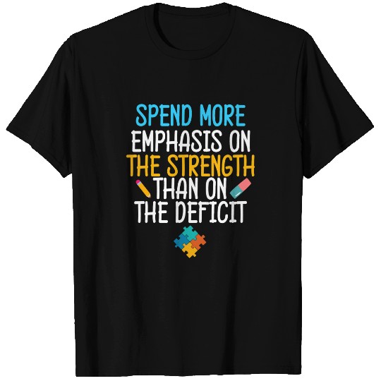 Autism Puzzle sped teacher autism t21 awareness special education teacher T-Shirts