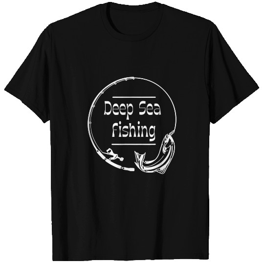 Fishing Fun Deep Sea Fishing Performance Fishing For Men T-Shirts