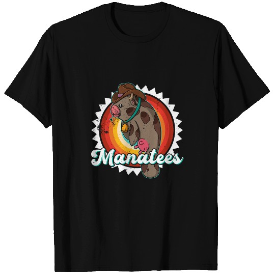 Manatee Pet underwater cute biologist cowboy wildlife zookeeper 14 T-Shirts