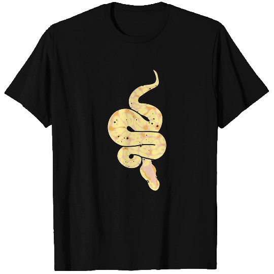 Python Pet Snake Lover Reptile Banana Ball Python Funny Noodle Reptile T-Shirts