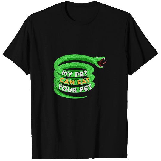 Python Pet Snake Pet Owner Reptile Python Lover Boa Herpetologist T-Shirts