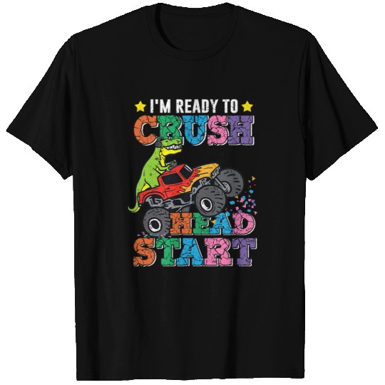 Dinosaur Pet Im Ready To Crush Head Start Dinosaur Boys Kids 1 T-Shirts