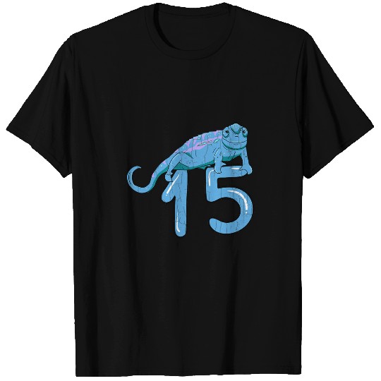 Komodo Pet Reptile Owner 15th Birthday Fun Pet Reptiles Graphic T-Shirts