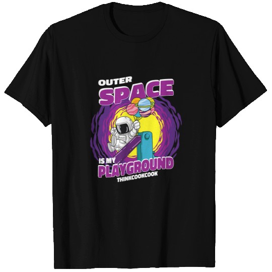 Astronaut Job Outerspace Is My Playground Space Astronaut T-Shirts