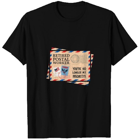 Postal Worker Job Grandparents Postal Worker Grandma Office Retired 1 T-Shirts