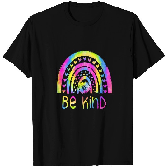 Autism Puzzle Be Kind Tie Dye Rainbow Choose Kindness T-Shirts