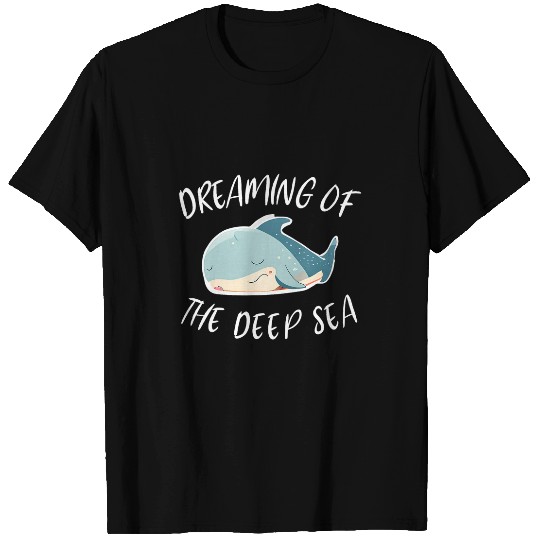Shark Pet Dreaming Of The Deep Sea Design For Shark Lovers Marine Life T-Shirts