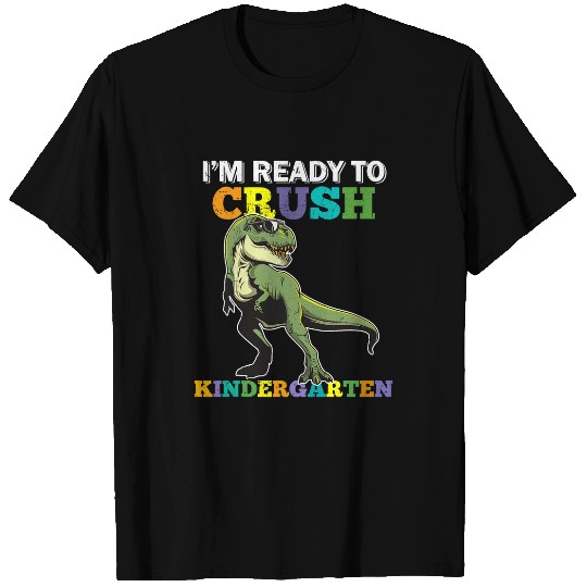 Dinosaur Pet Im Ready to Crush Kindergarten Dinosaur Back to School Boys 7 T-Shirts